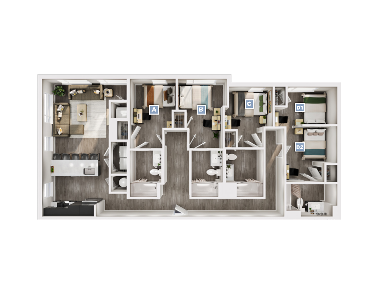 Syracuse Hackney Floor-plan