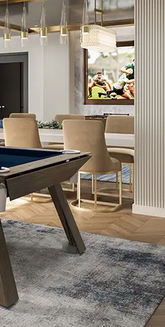 clubhouse with a pool table