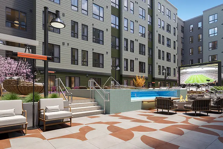 outdoor recreational area