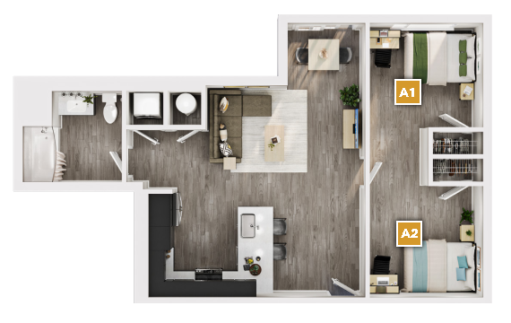 Gramercy Floor plan