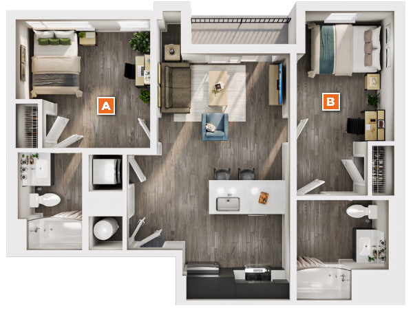Bexley 1 Floor plan
