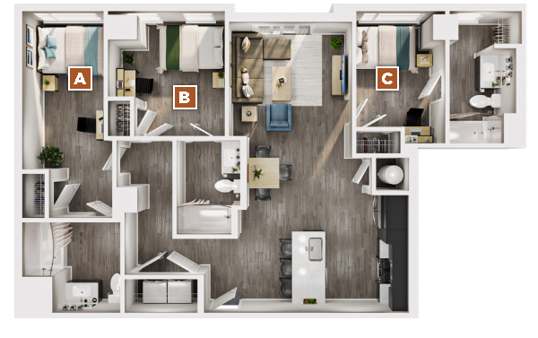 Camden 2 Floor plan