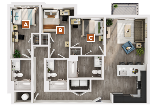 Chelsea Floor plan