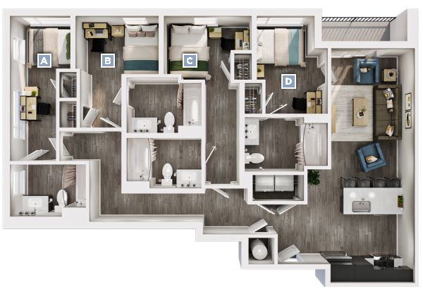 Denmark 1 Floor plan