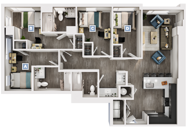 Denmark 2 Floor plan