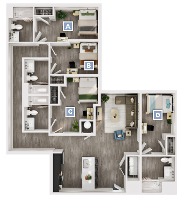 Derby 1 Floor plan