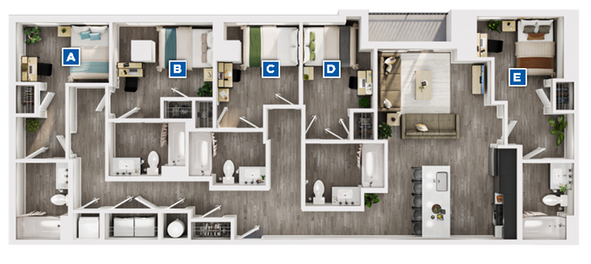 Elmwood 2 Floor plan