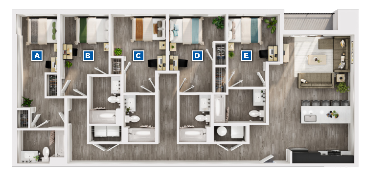 Elmwood 1 Floor plan
