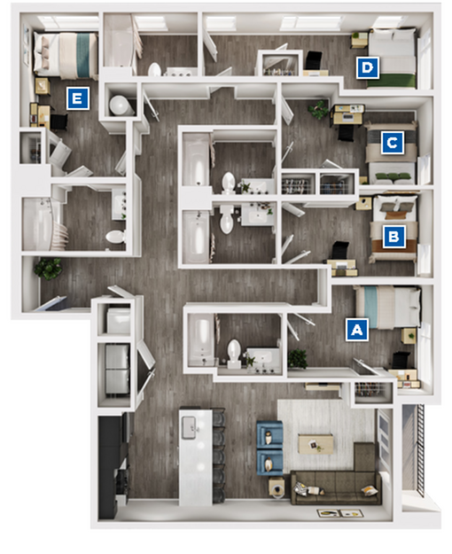 Eastlake Floor plan